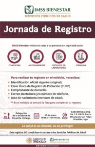 JORNADA DE REGISTRO IMSS-BIENESTAR
